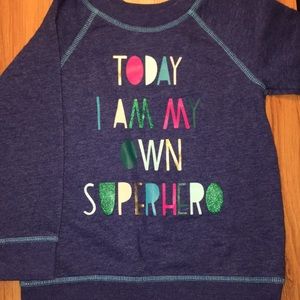 3T sweatshirt!